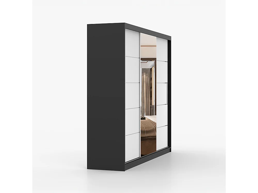 Armoire à portes coulissantes ASTRA 233 cm