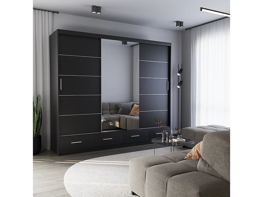 Schwebetürenschrank FLORENCE S 250 cm
