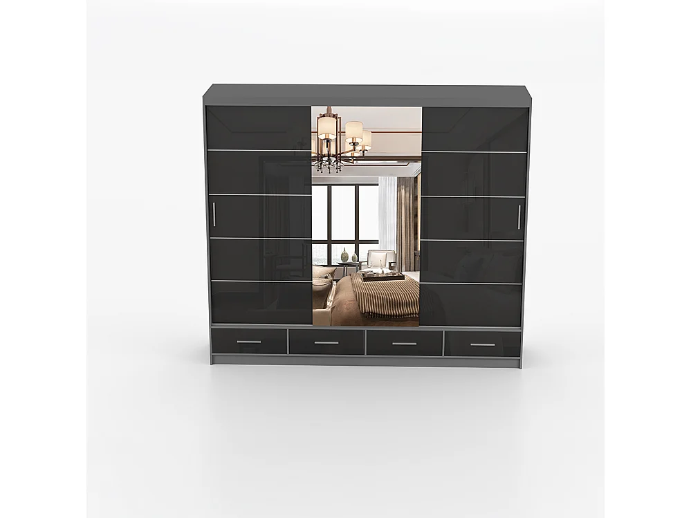 Schwebetürenschrank FLORENCE S 250 cm