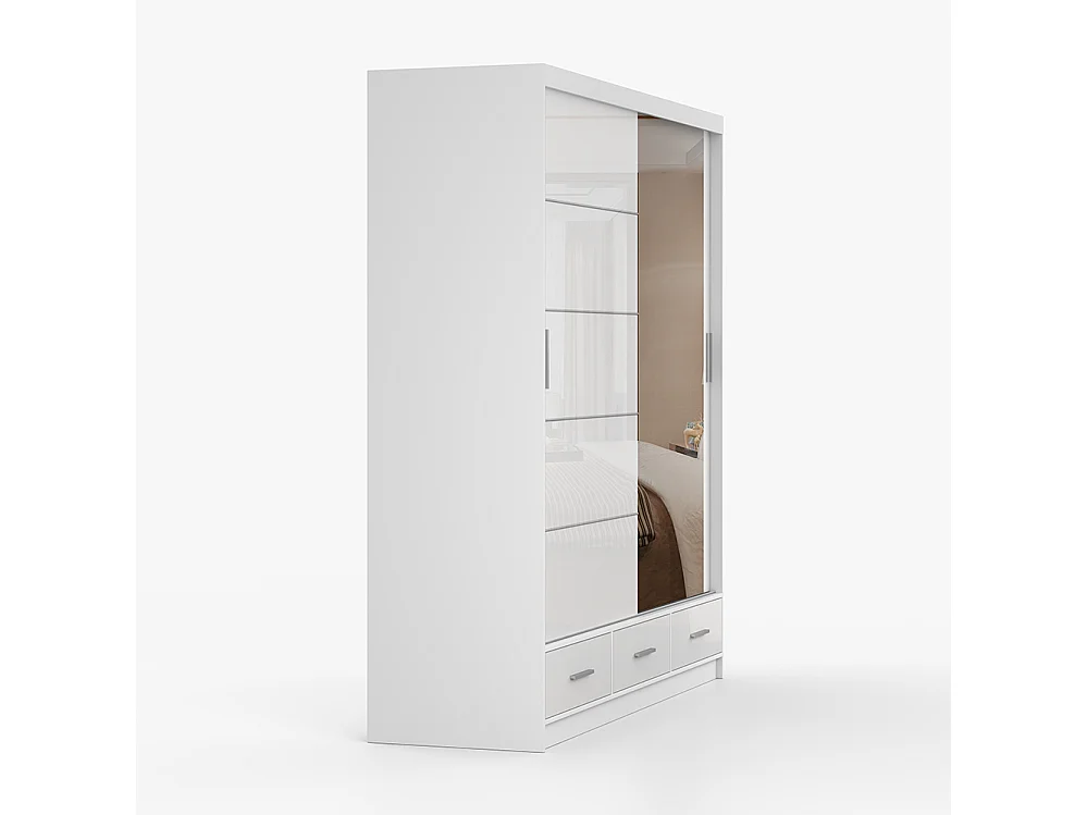 Armoire à portes coulissantes FLORENCE S 203 cm