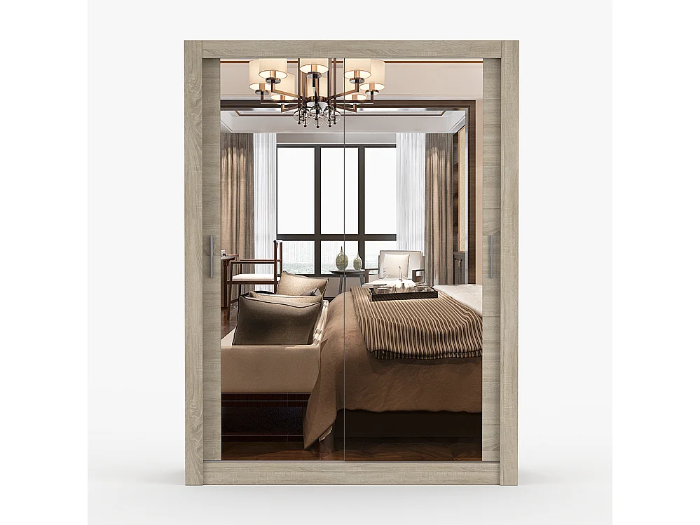 Armoire à portes coulissantes MILAN 150 cm