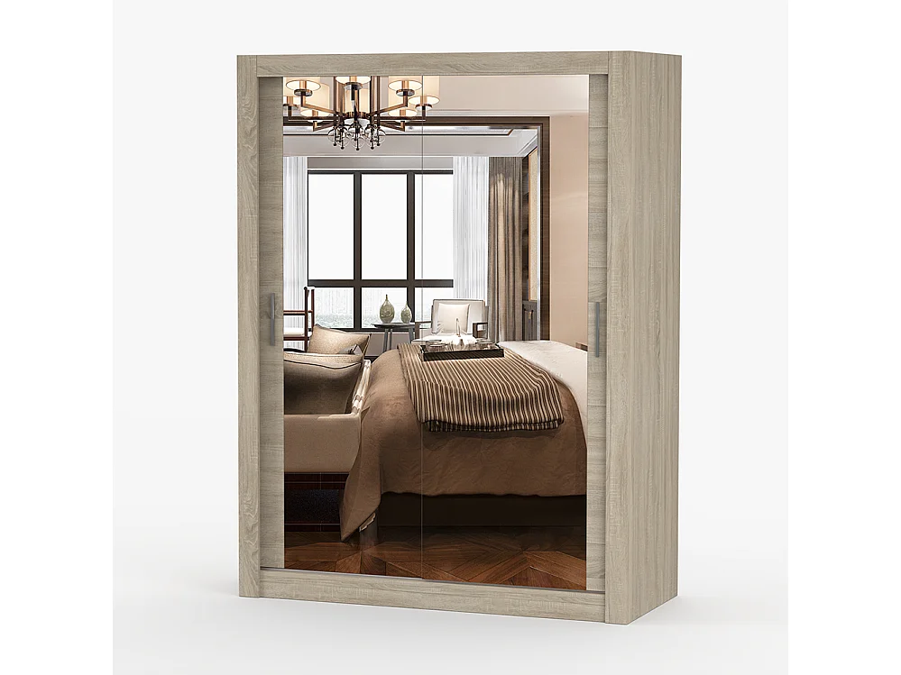 Armoire à portes coulissantes MILAN 150 cm