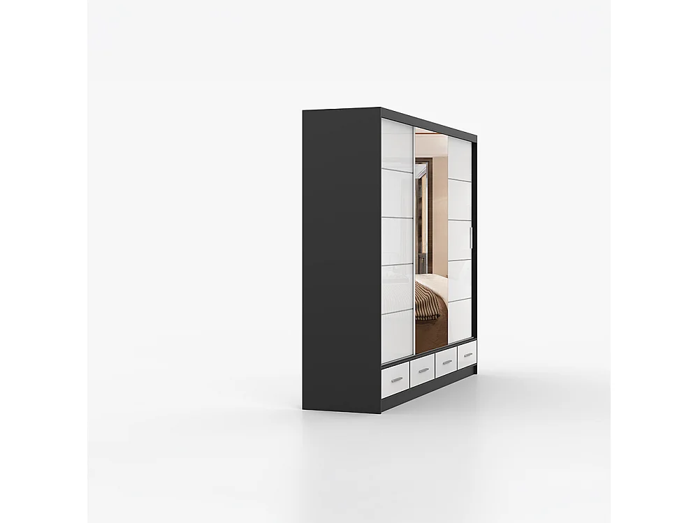 Armoire à portes coulissantes FLORENCE S 250 cm