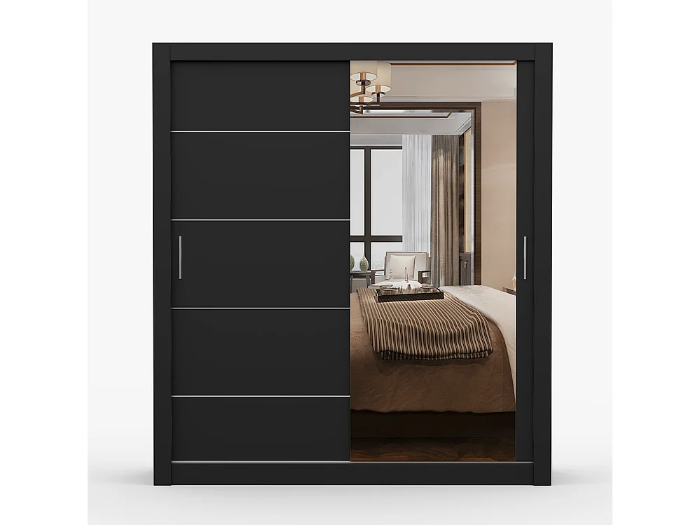 Armoire à portes coulissantes LION 180 cm
