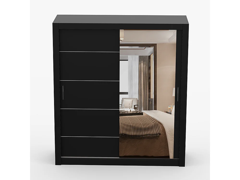 Armoire à portes coulissantes LION 180 cm