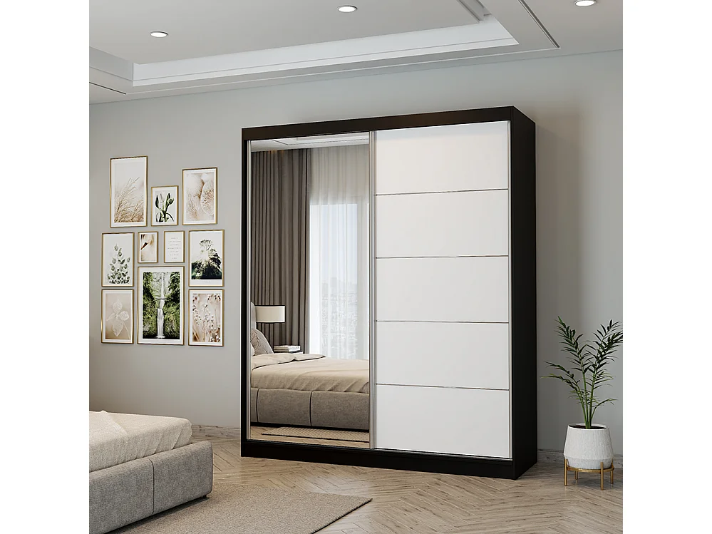 Armoire à portes coulissantes BELLA 03 183 cm