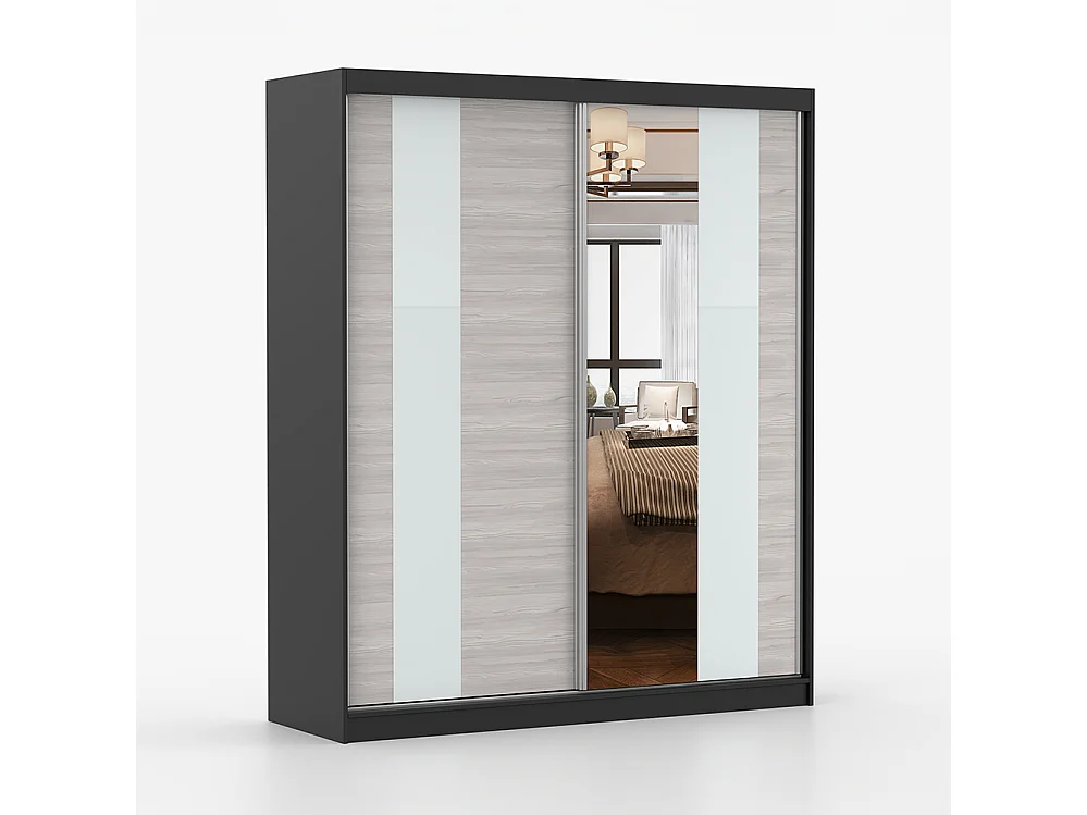 Armoire à portes coulissantes MULTI 32 183 cm