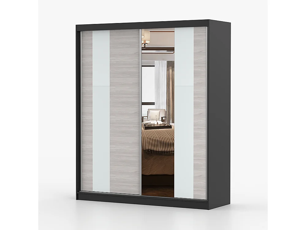 Armoire à portes coulissantes MULTI 32 183 cm