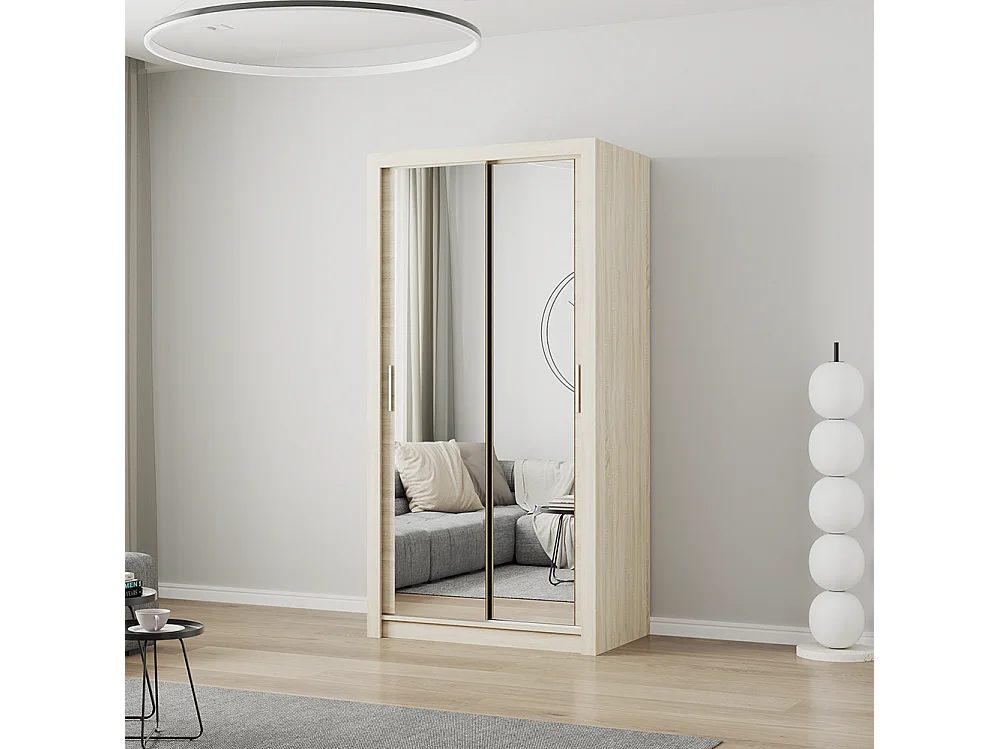Schwebetürenschrank MILAN 100 cm
