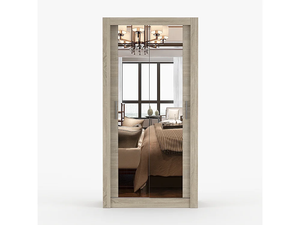 Schwebetürenschrank MILAN 100 cm