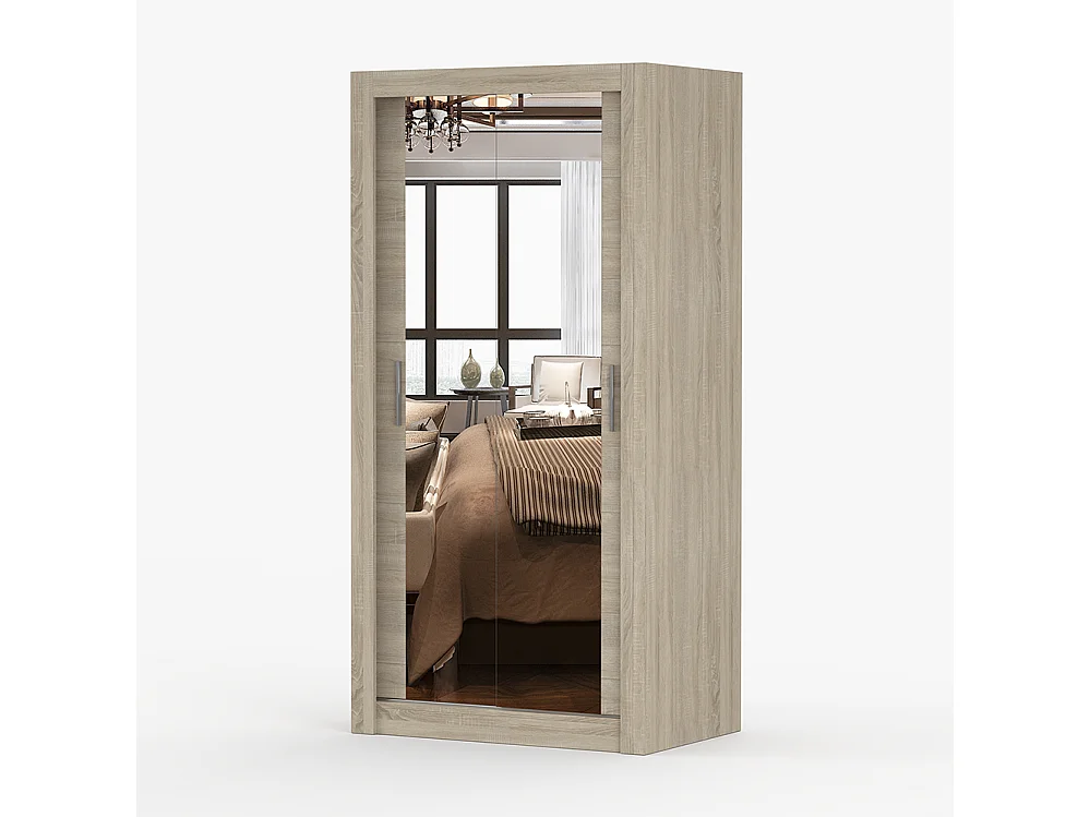 Schwebetürenschrank MILAN 100 cm