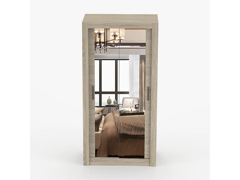 Schwebetürenschrank MILAN 100 cm