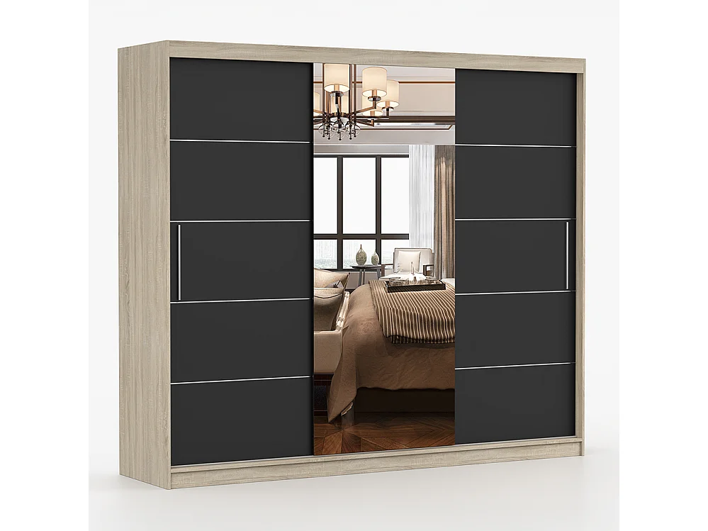 Armoire à portes coulissantes ALBA I 250 cm