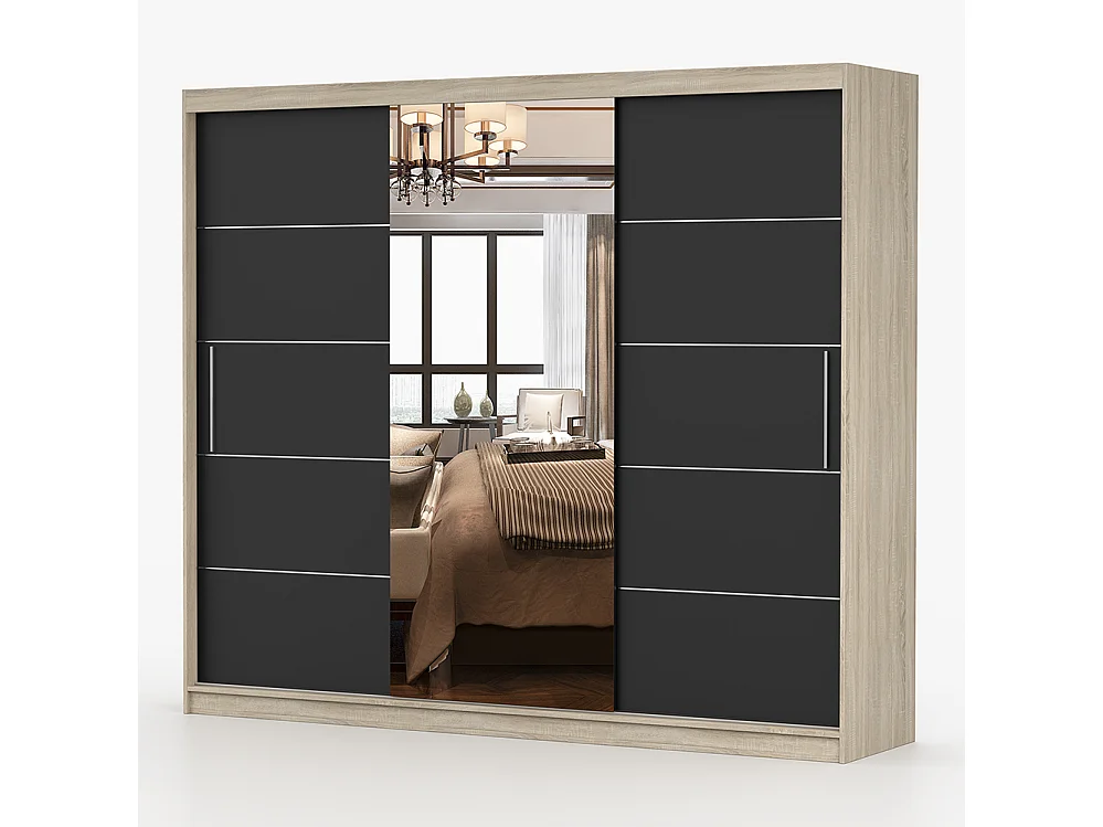 Armoire à portes coulissantes ALBA I 250 cm