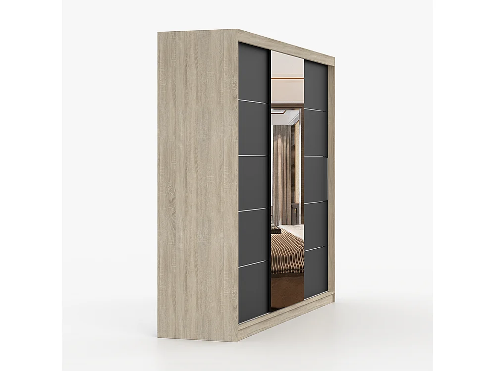 Armoire à portes coulissantes ALBA I 250 cm