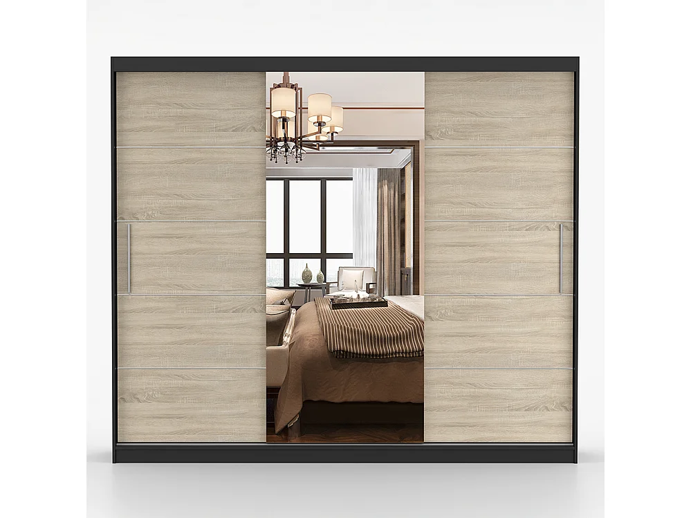 Armoire à portes coulissantes ALBA I 250 cm