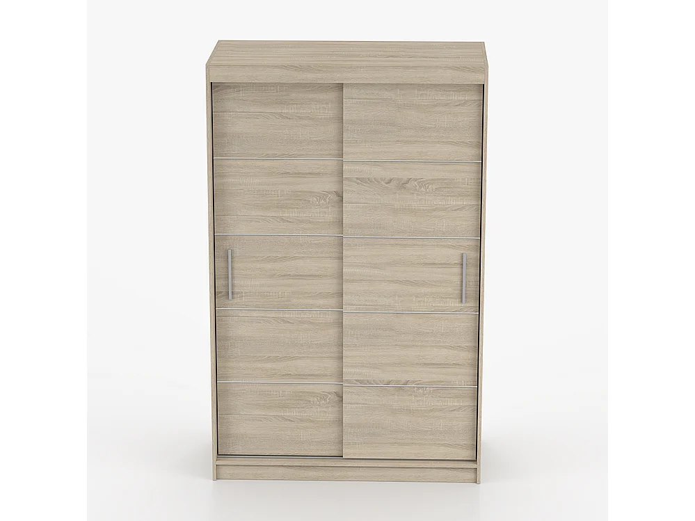 Armoire à portes coulissantes NEOMI 06 + baguettes décoratives 120 cm