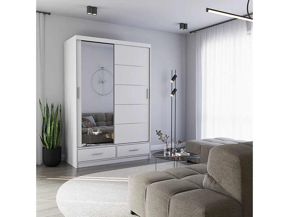 Armoire à portes coulissantes FLORENCE S 150 cm
