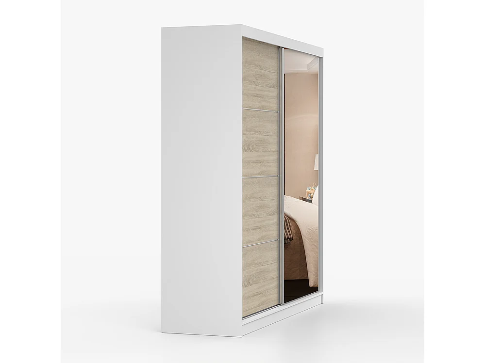 Armoire à portes coulissantes POLA 42 203 cm