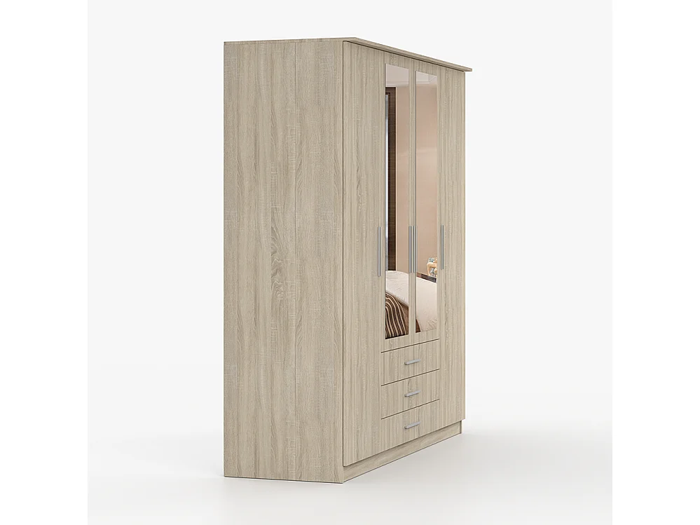 Drehtürenschrank SZANTAL 4D S 200 cm