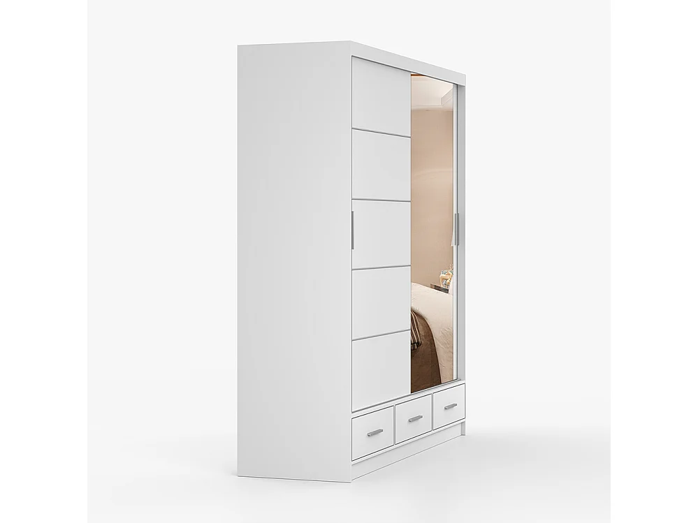 Armoire à portes coulissantes FLORENCE 203 cm