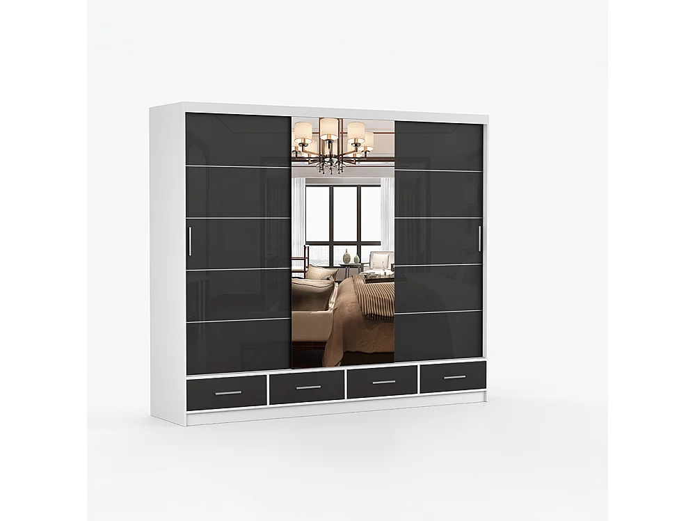 Schwebetürenschrank FLORENCE S 250 cm