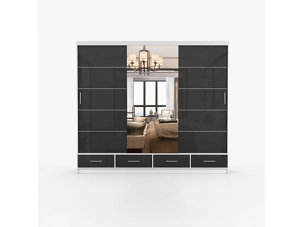 Schwebetürenschrank FLORENCE S 250 cm