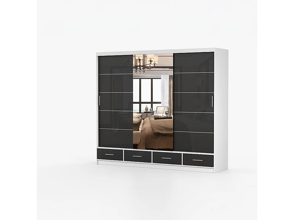 Schwebetürenschrank FLORENCE S 250 cm