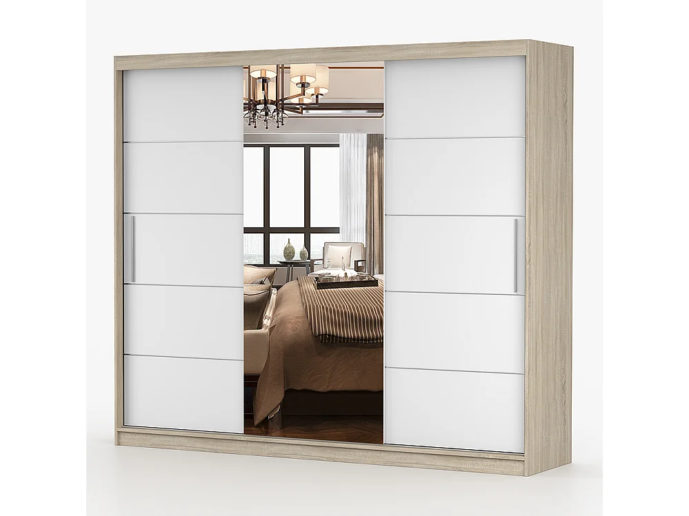 Armoire à portes coulissantes ALBA II 250 cm