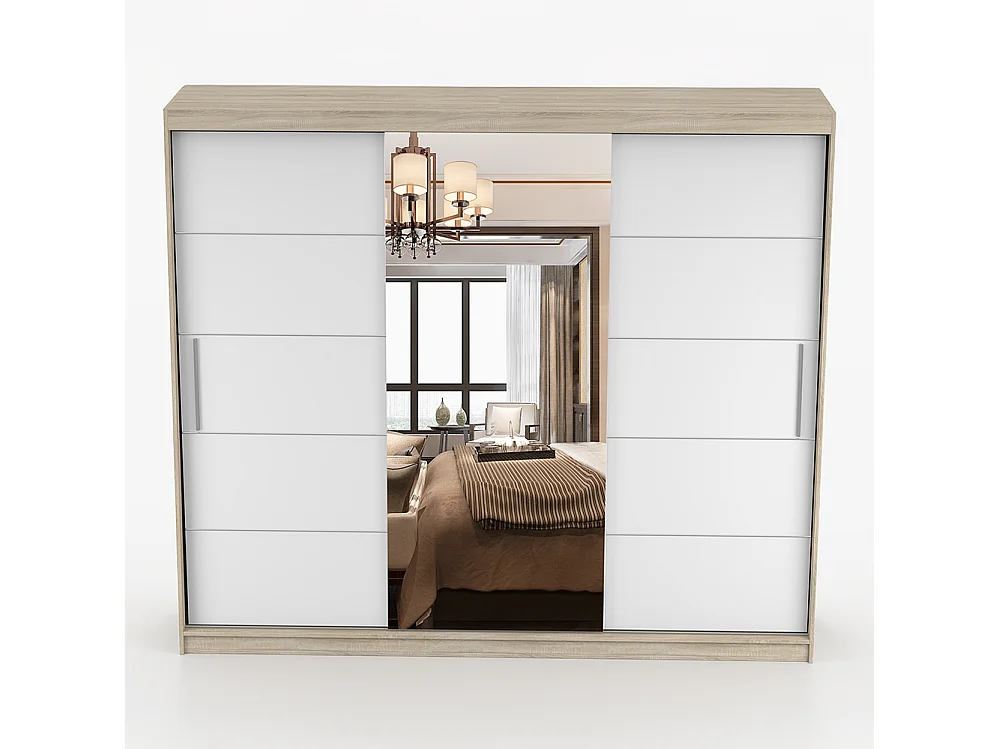 Armoire à portes coulissantes ALBA II 250 cm