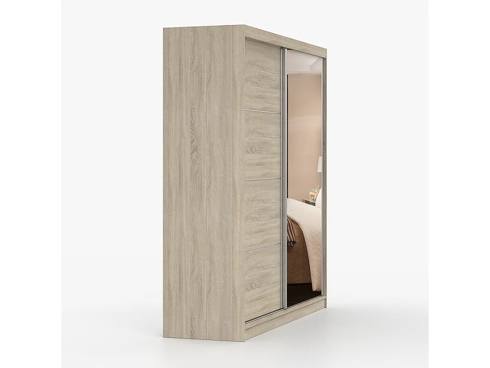 Armoire à portes coulissantes POLA 42 203 cm