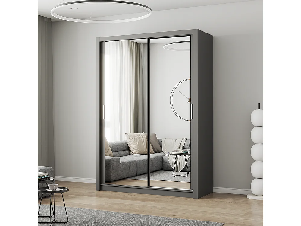 Armoire à portes coulissantes MILAN 150 cm