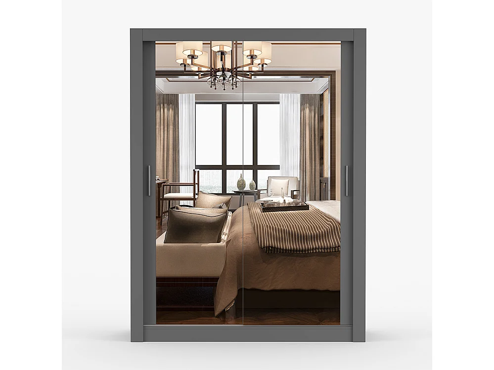 Armoire à portes coulissantes MILAN 150 cm