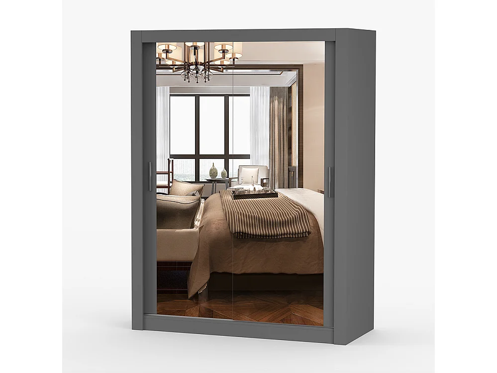 Armoire à portes coulissantes MILAN 150 cm