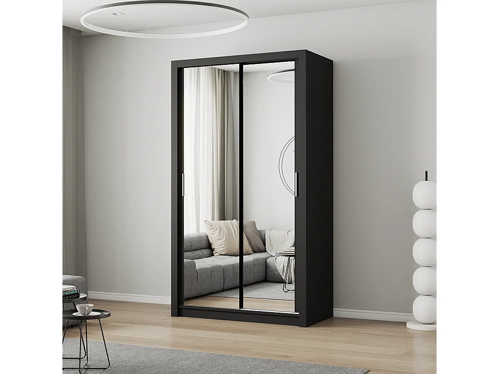 Armoire à portes coulissantes MILAN 120 cm