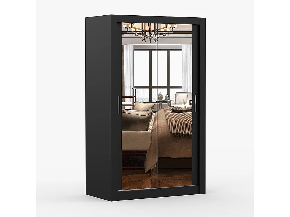 Armoire à portes coulissantes MILAN 120 cm