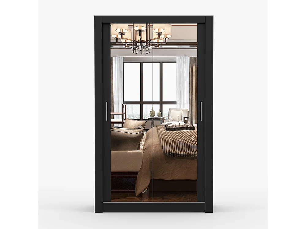 Armoire à portes coulissantes MILAN 120 cm