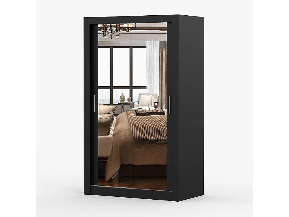 Armoire à portes coulissantes MILAN 120 cm