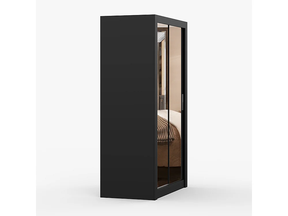 Armoire à portes coulissantes MILAN 120 cm