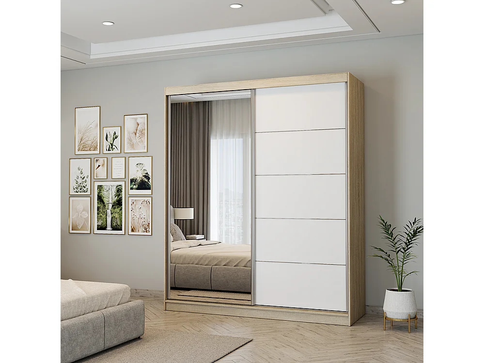 Armoire à portes coulissantes BELLA 03 183 cm