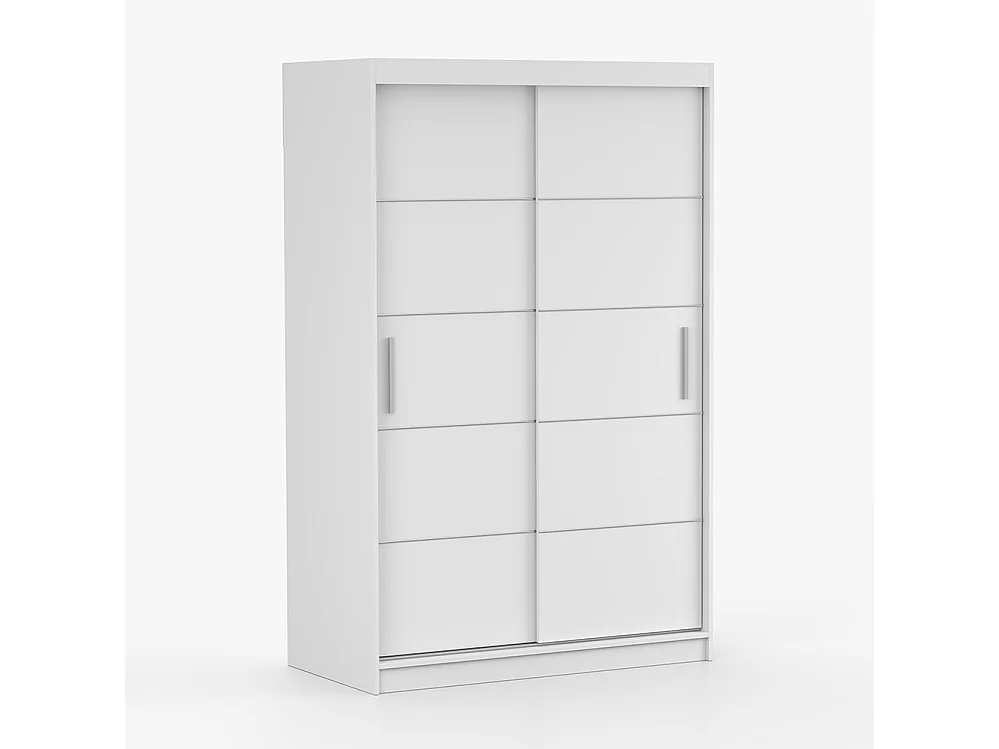 Armoire à portes coulissantes NEOMI 06 + baguettes décoratives 120 cm