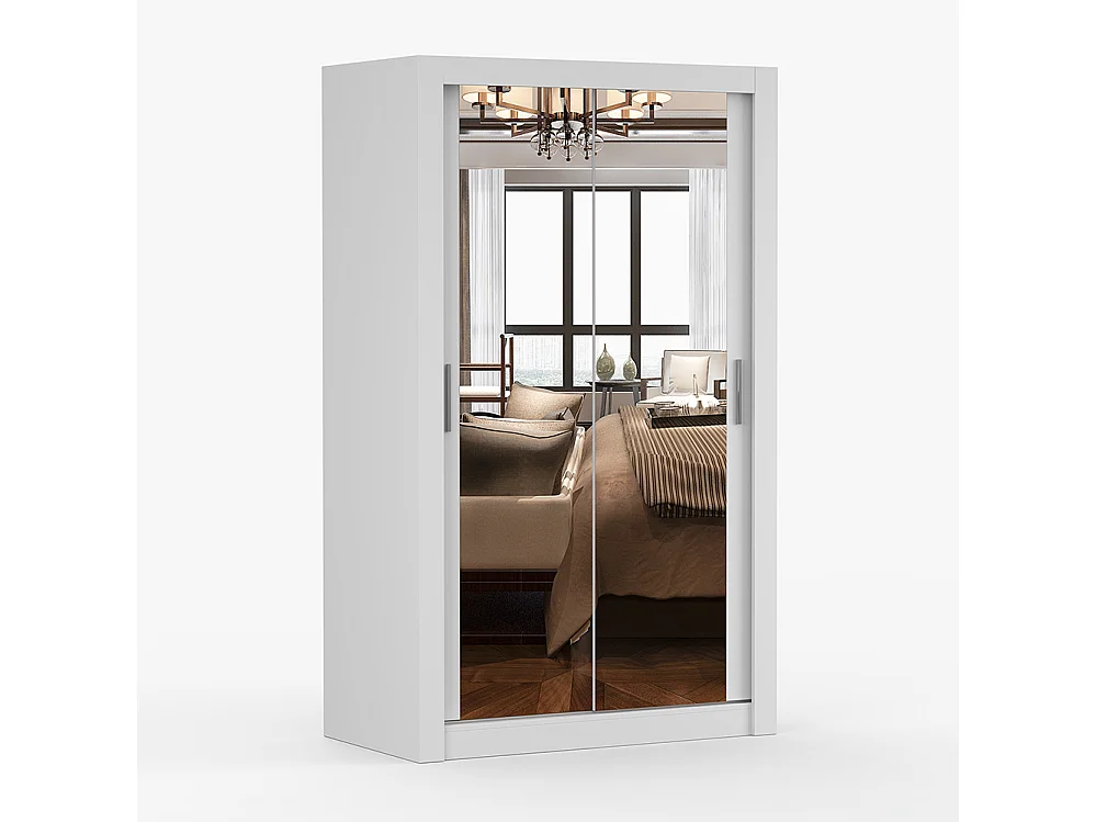 Armoire à portes coulissantes MILAN 120 cm