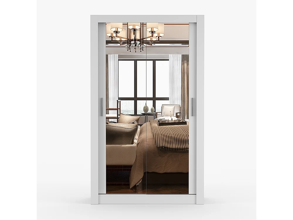 Armoire à portes coulissantes MILAN 120 cm