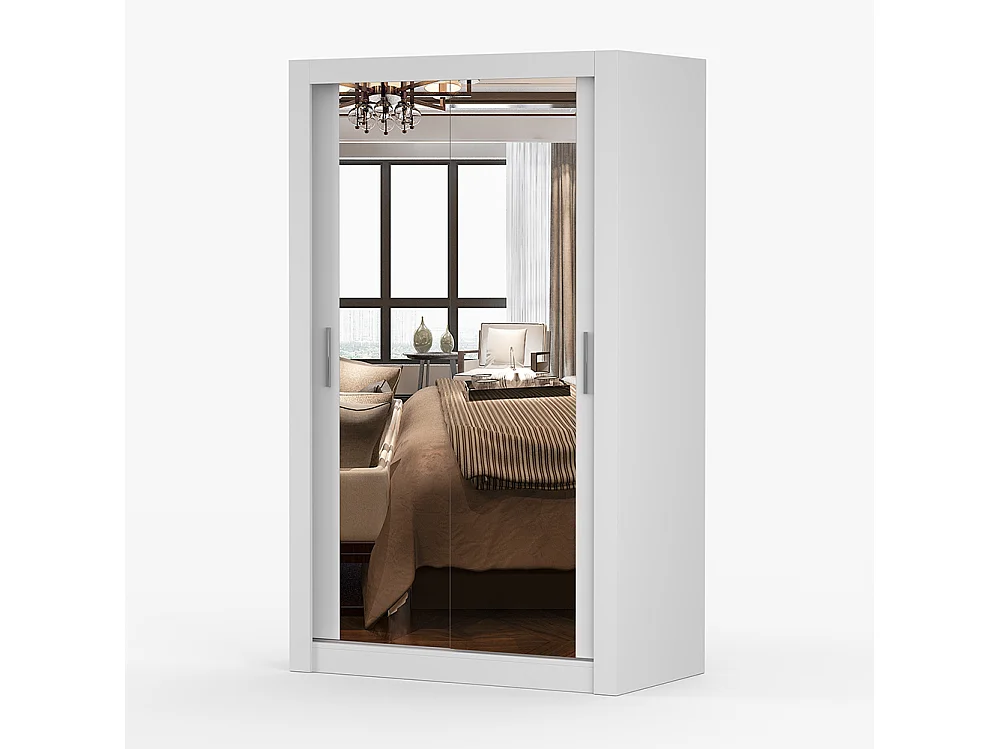 Armoire à portes coulissantes MILAN 120 cm