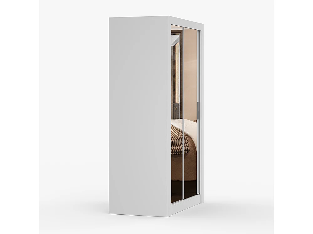 Armoire à portes coulissantes MILAN 120 cm