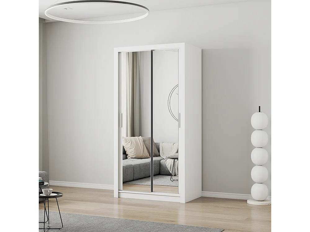 Armoire à portes coulissantes MILAN 100 cm