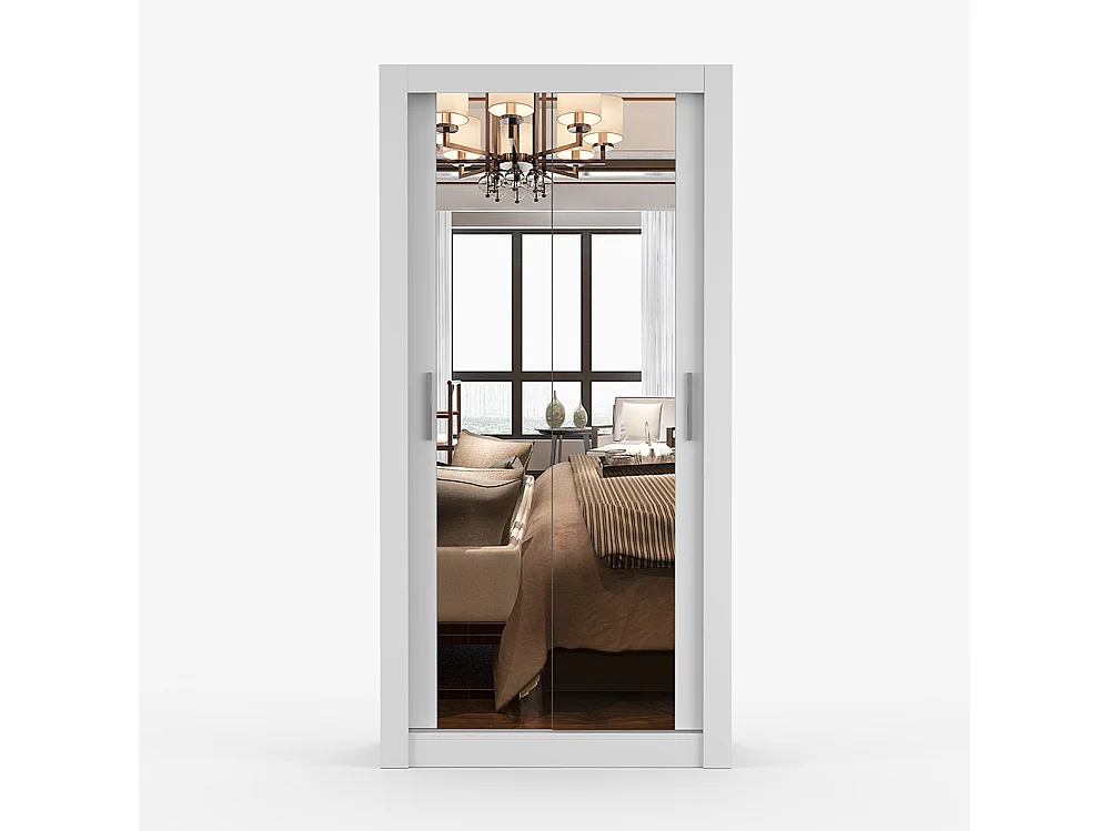Armoire à portes coulissantes MILAN 100 cm