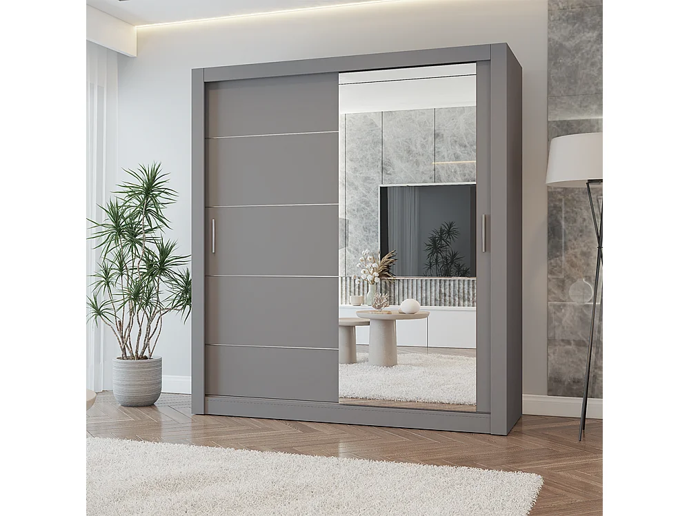 Armoire à portes coulissantes LION 180 cm