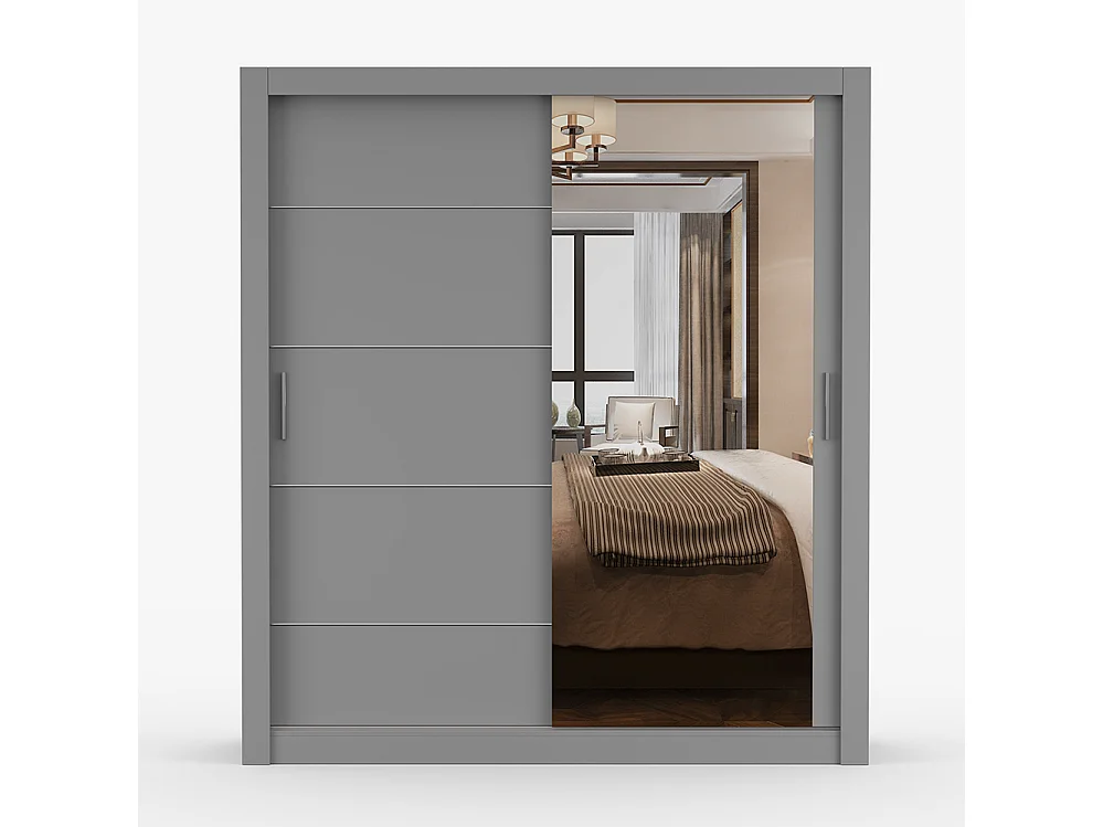 Armoire à portes coulissantes LION 180 cm