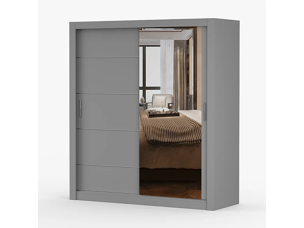 Armoire à portes coulissantes LION 180 cm